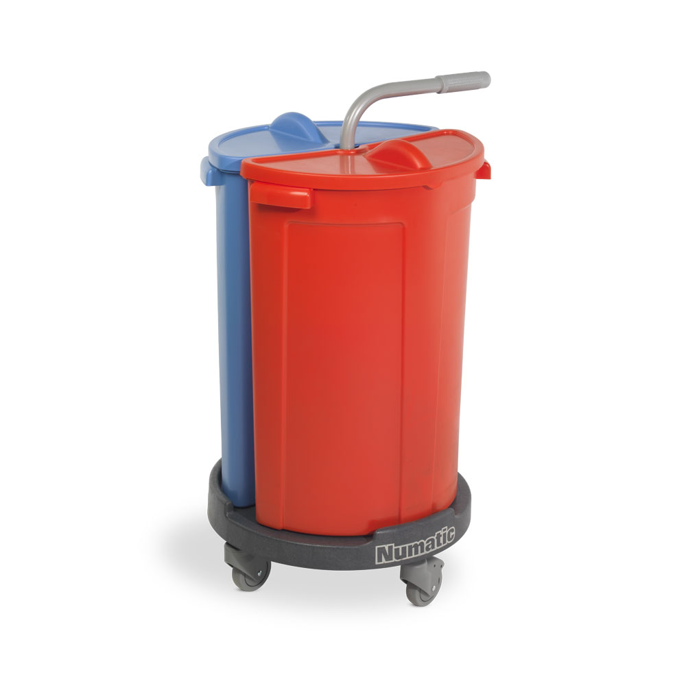 NC2R CAROUSEL WÓZEK SERWISOWY NA ODPADY NUMATIC