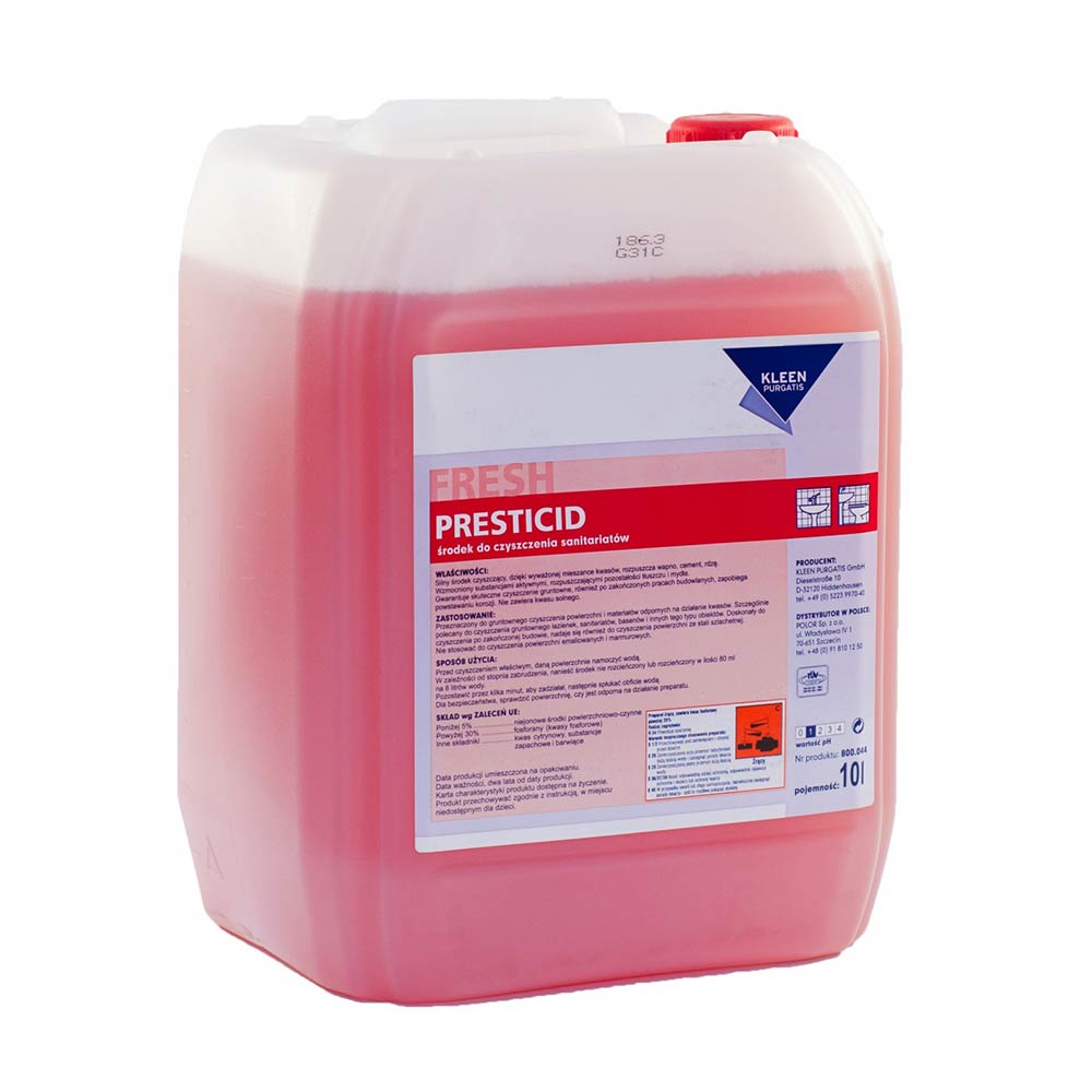 PRESTICID DO CZYSZCZENIA MOKRYCH POWIERZCHNI