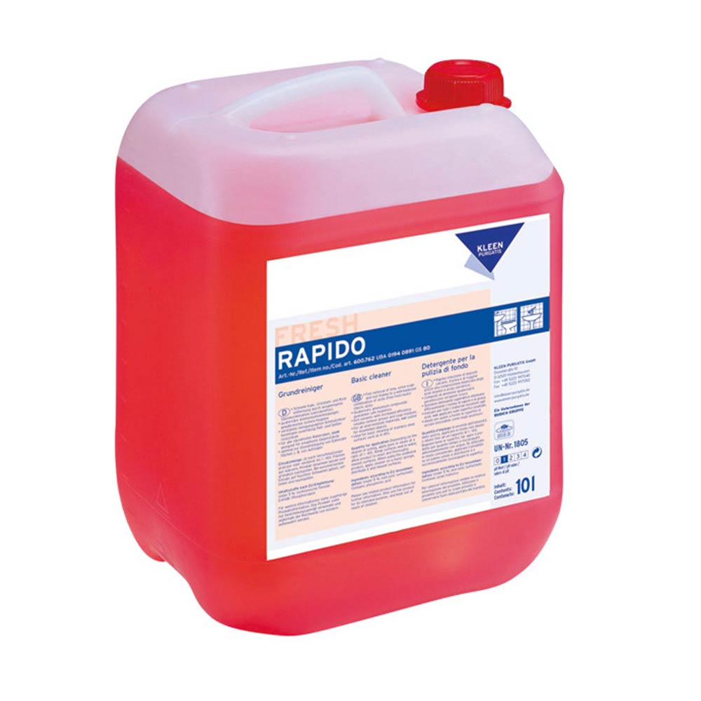 RAPIDO CZYŚCI POWIERZCHNIE ODPORNE NA KWASY