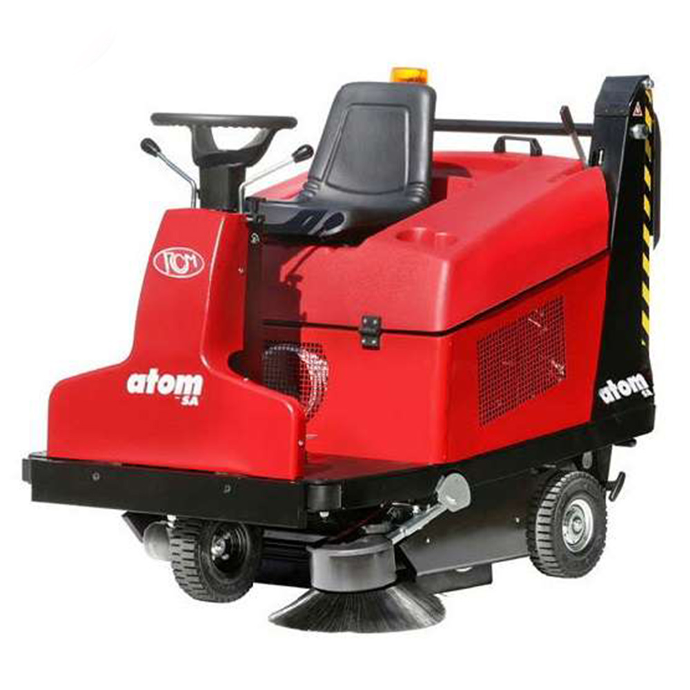 ATOM SA zamiatarka z siedziskiem RCM