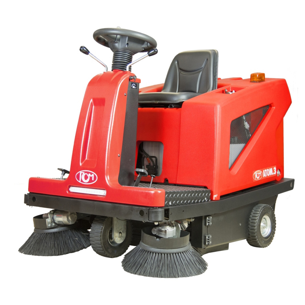 ATOM.3 zamiatarka z siedziskiem RCM