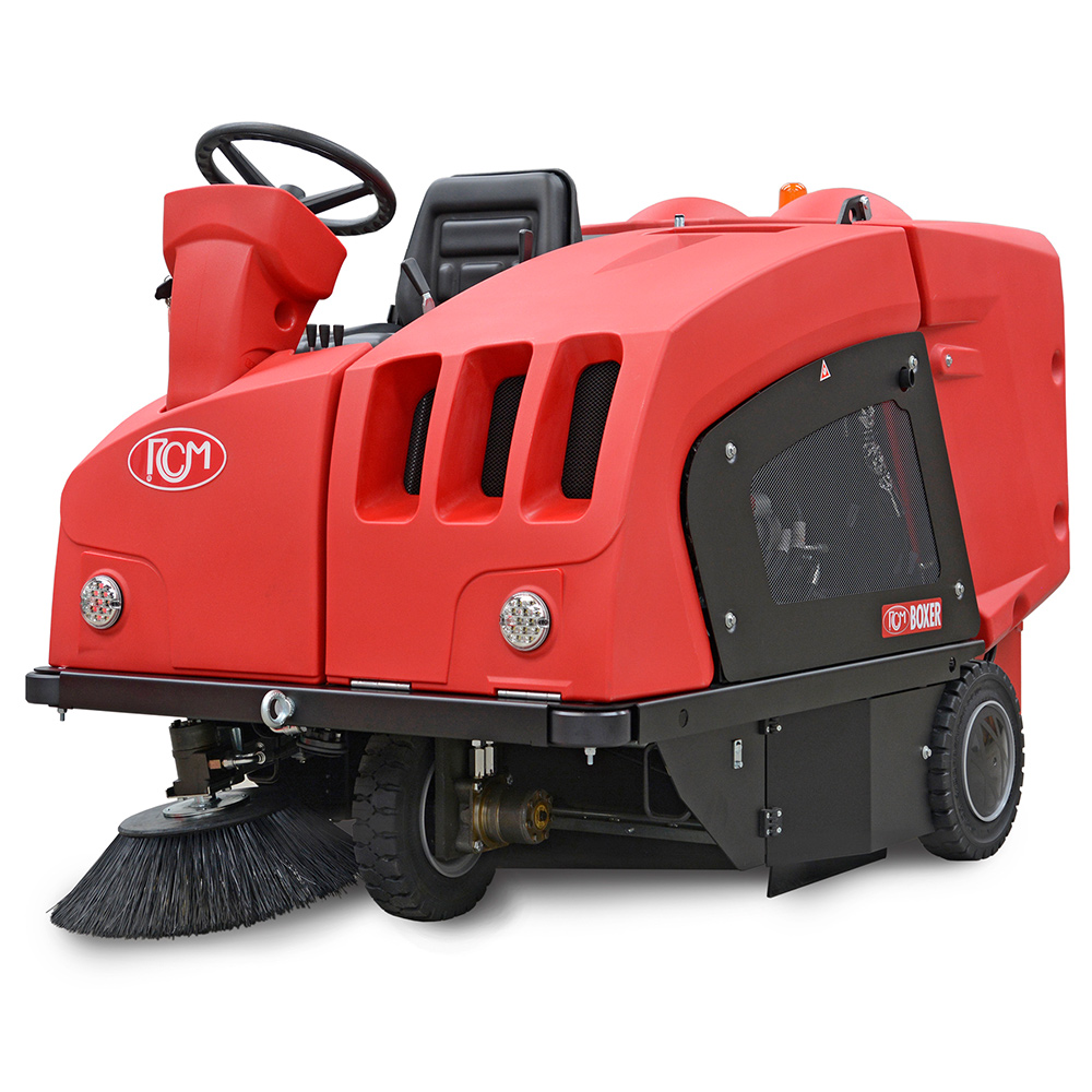 BOXER PLUS zamiatarka z siedziskiem RCM