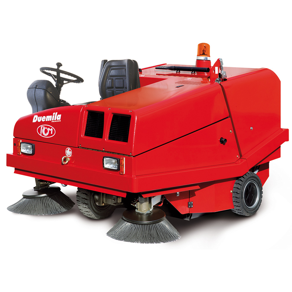 DUEMILA zamiatarka z siedziskiem RCM