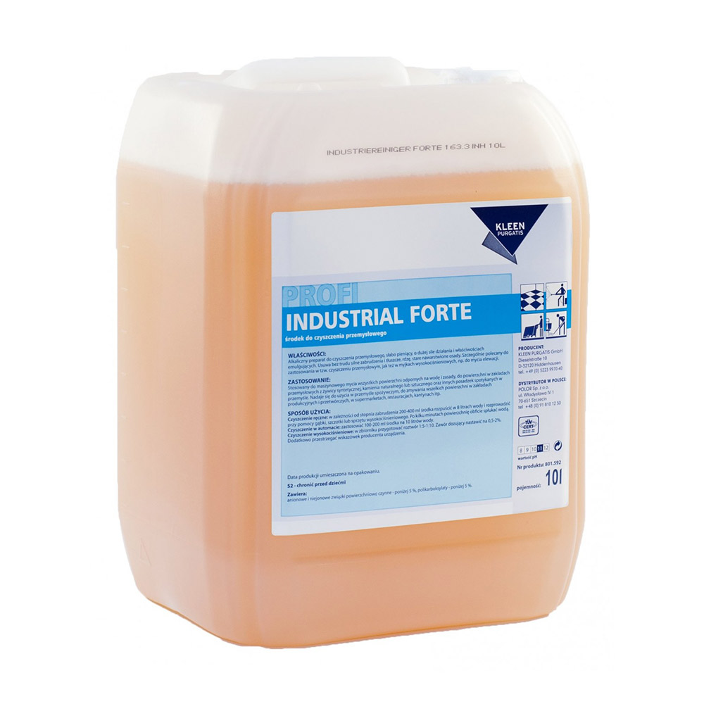 INDUSTRIAL FORTE DO MYCIA POWIERZCHNI ODPORNYCH NA WODĘ