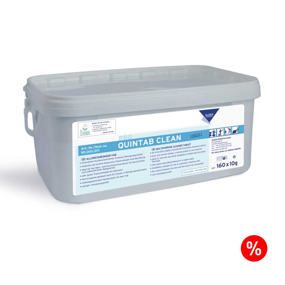 QUINTAB CLEAN TABLETKI DO CZYSZCZENIA POSADZEK